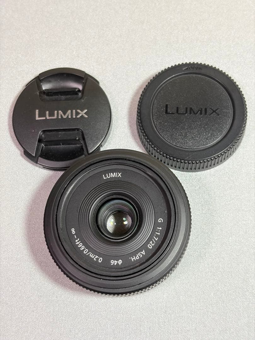 LUMIX H-H020 20mm単焦点レンズ