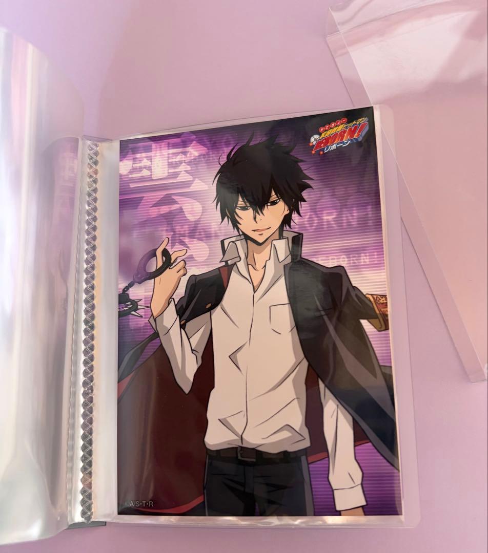 家庭教師ヒットマンREBORN! ミニフォトアルバム　3点セット　ブロマイド付き