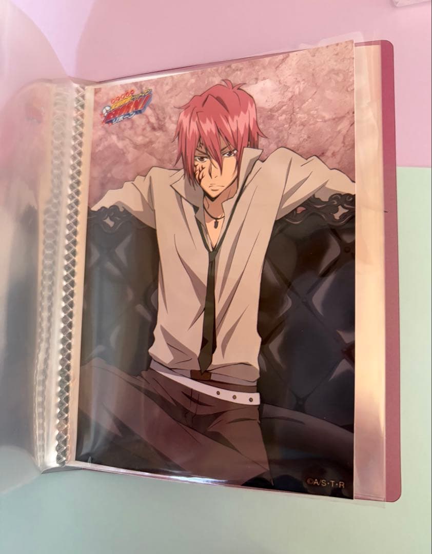 家庭教師ヒットマンREBORN! ミニフォトアルバム　3点セット　ブロマイド付き