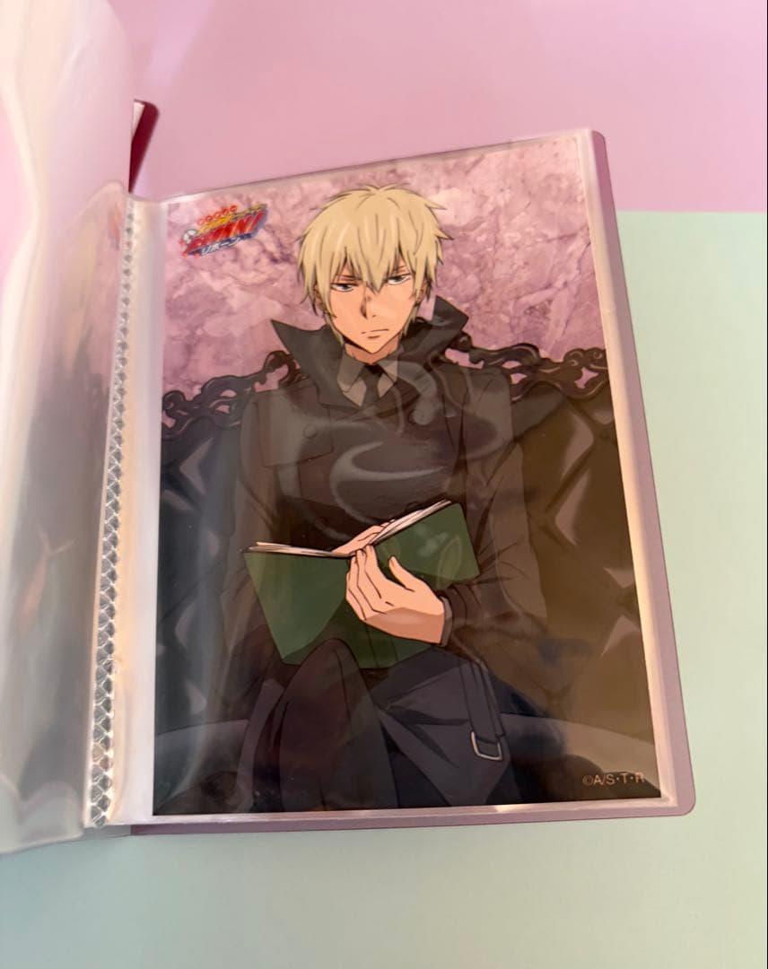 家庭教師ヒットマンREBORN! ミニフォトアルバム　3点セット　ブロマイド付き