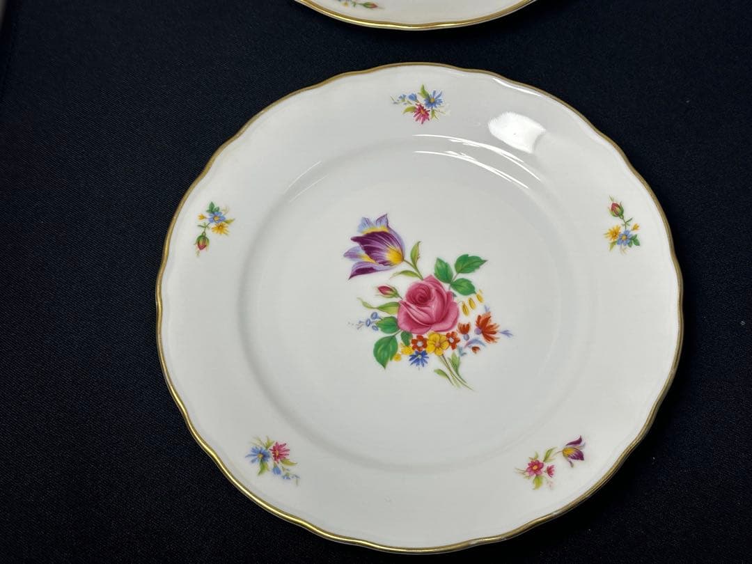 Bavaria ババリア　花柄の皿 6枚セット