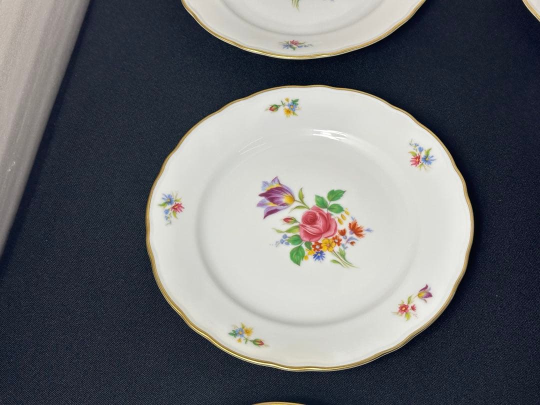 Bavaria ババリア　花柄の皿 6枚セット