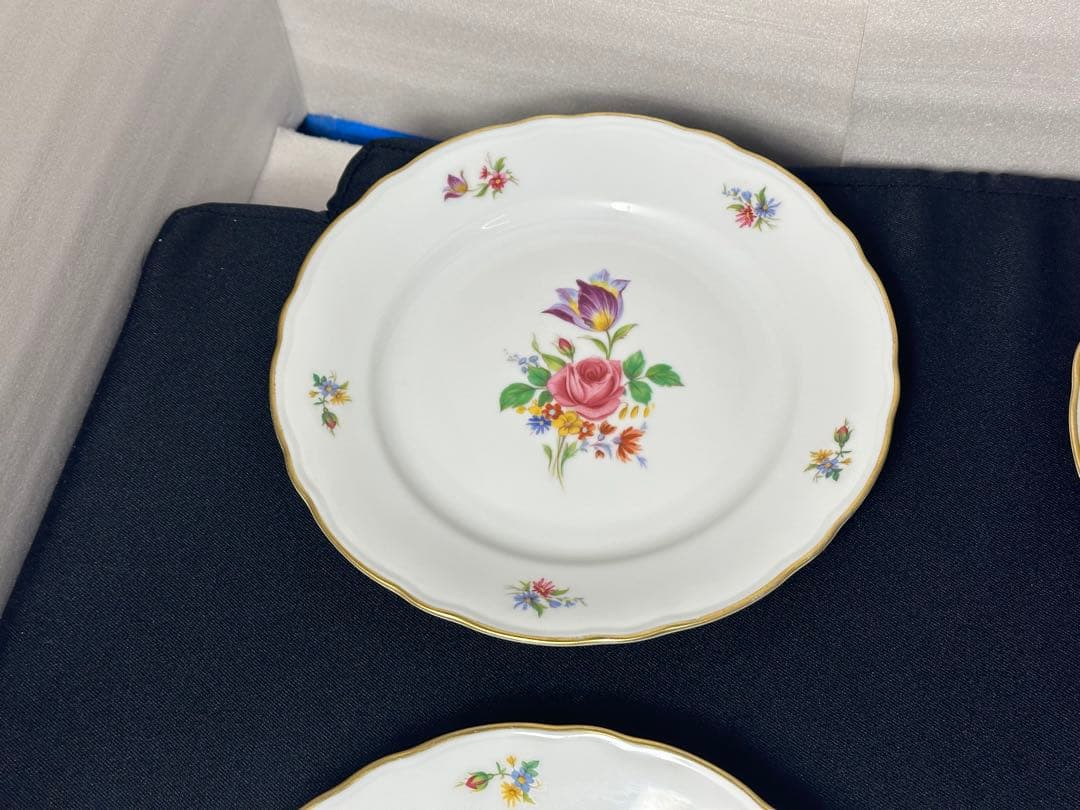 Bavaria ババリア　花柄の皿 6枚セット