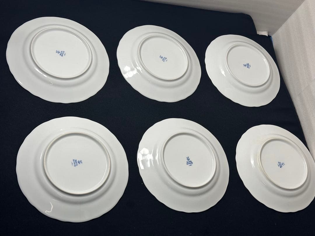 Bavaria ババリア　花柄の皿 6枚セット