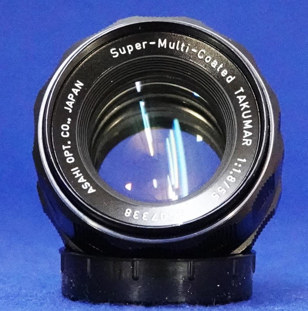 5507338　フレア・光学・外観極上S-M-C TAKUMAR　F1.8/55