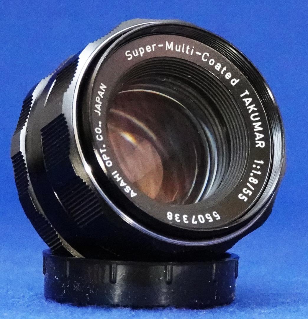 5507338　フレア・光学・外観極上S-M-C TAKUMAR　F1.8/55
