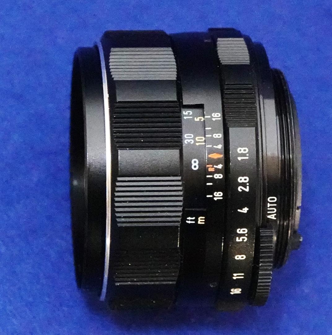 5507338　フレア・光学・外観極上S-M-C TAKUMAR　F1.8/55