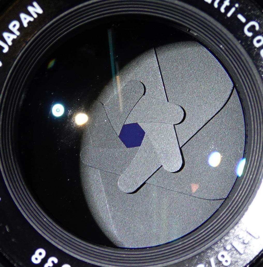 5507338　フレア・光学・外観極上S-M-C TAKUMAR　F1.8/55