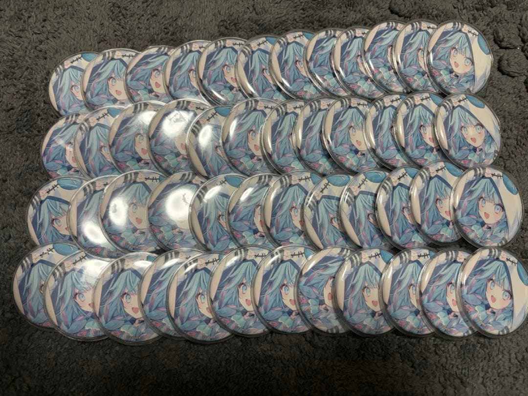 水宮枢　誕生日記念グッズ　缶バッジ　48個セット