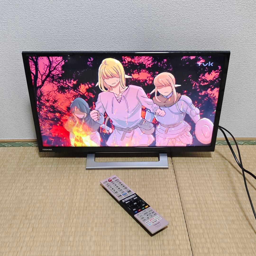 東芝スマートテレビ 21年製 地上デジ/WiFi動画配信 24型