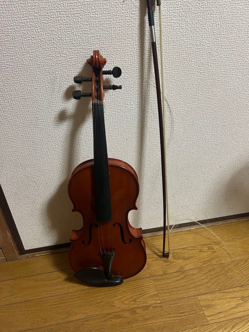 バイオリン本体 ブラウン 4弦 ハードケース付き