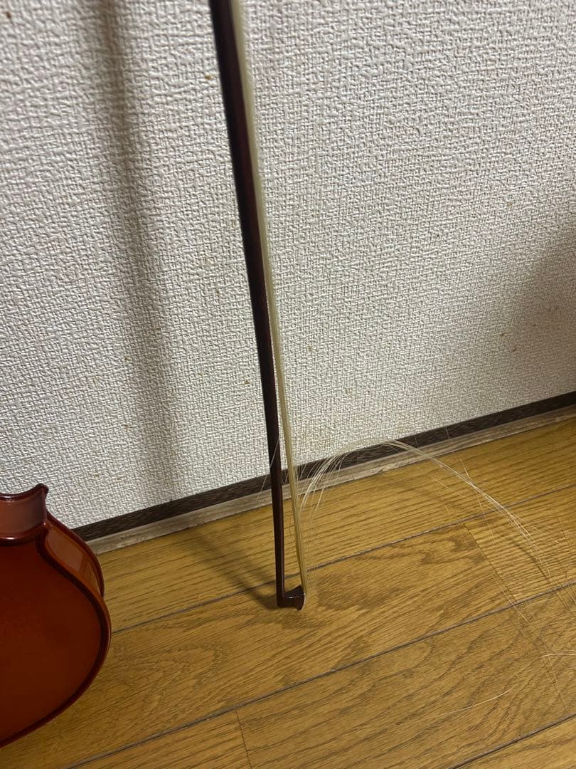 バイオリン本体 ブラウン 4弦 ハードケース付き