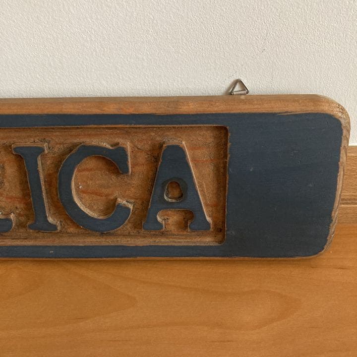 アメリカンカントリー　雑貨　I ♡ AMERICA サインボード　木製　看板