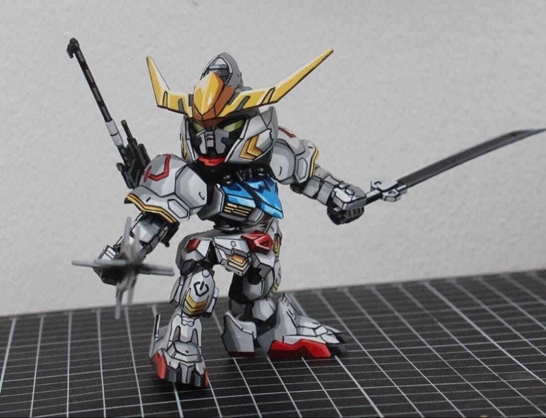 SDガンダム EXスタンダード asw-g-08 ガンダムバルバトス リペイント