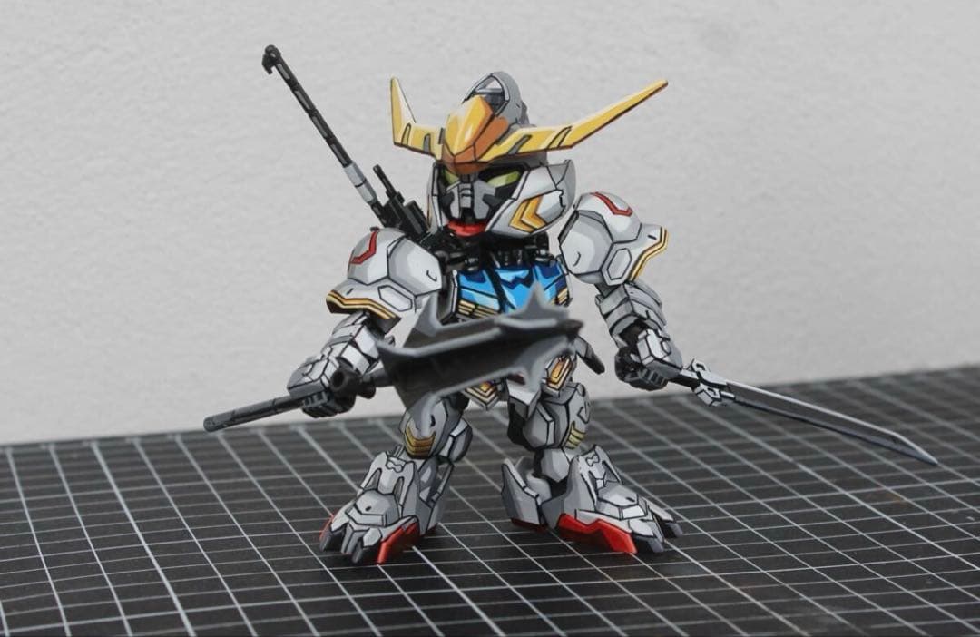 SDガンダム EXスタンダード asw-g-08 ガンダムバルバトス リペイント