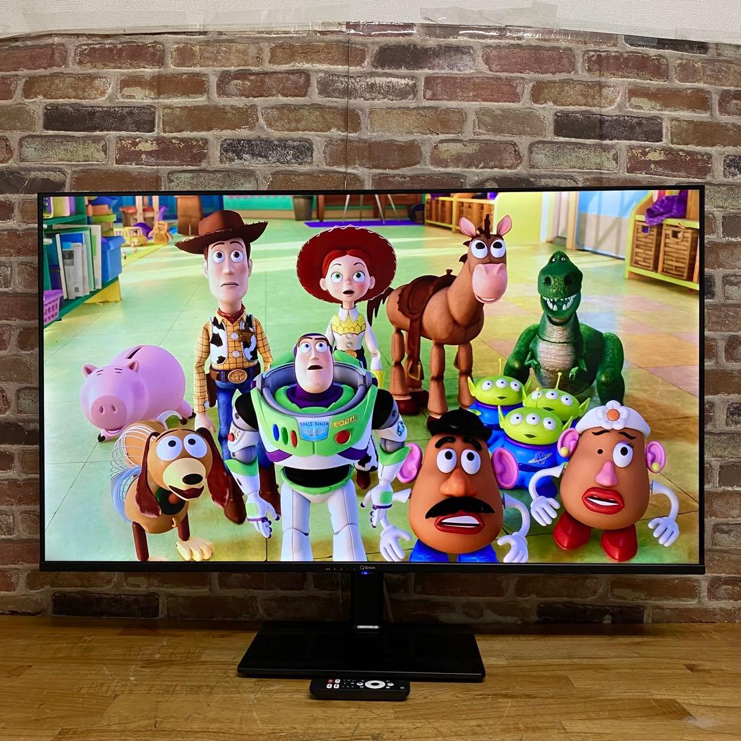 2024年製！50V型 チューナーレス 4K 液晶テレビ QRH-50TL4K