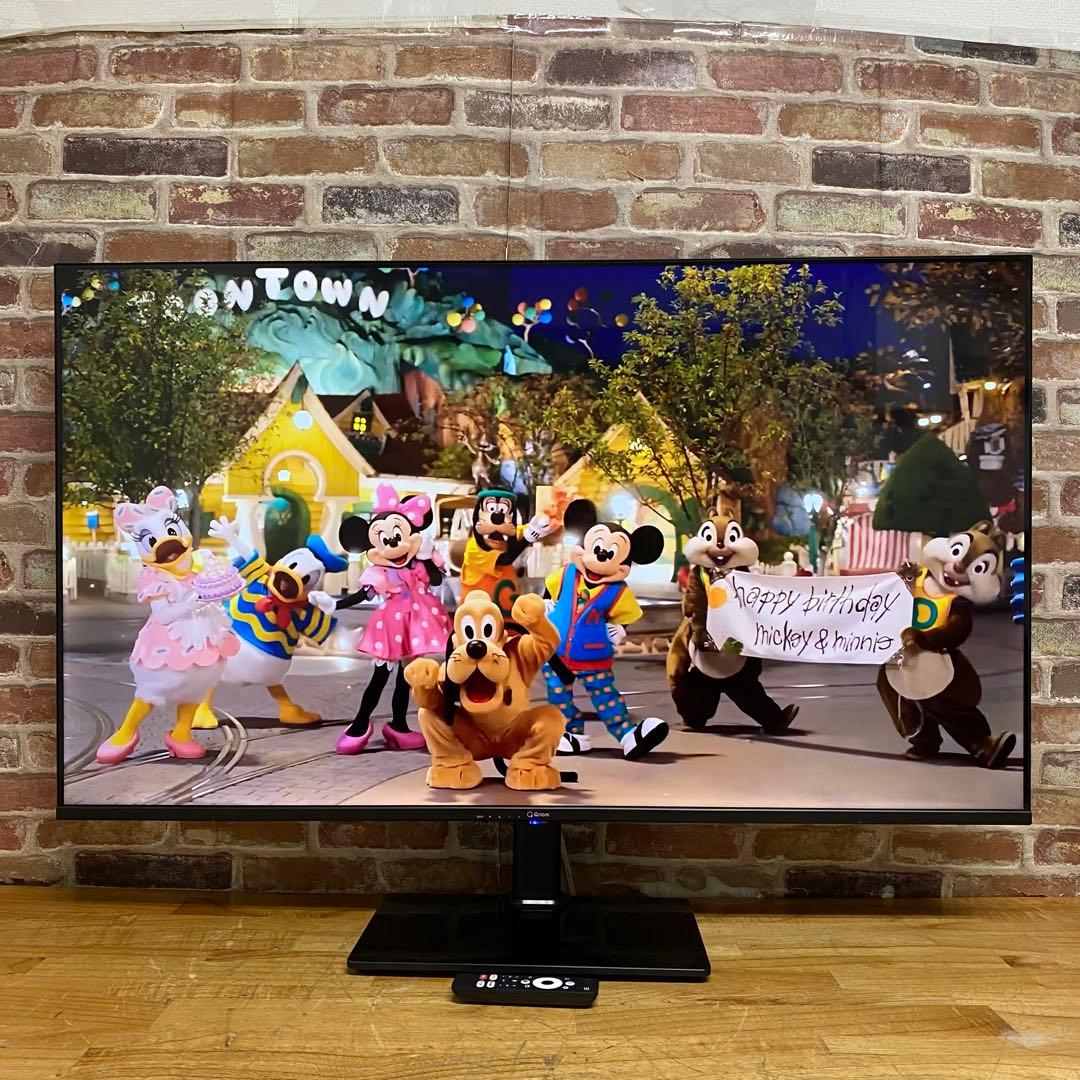 2024年製！50V型 チューナーレス 4K 液晶テレビ QRH-50TL4K