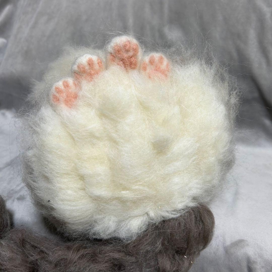 羊毛フェルト猫 ハンドメイド　Front11