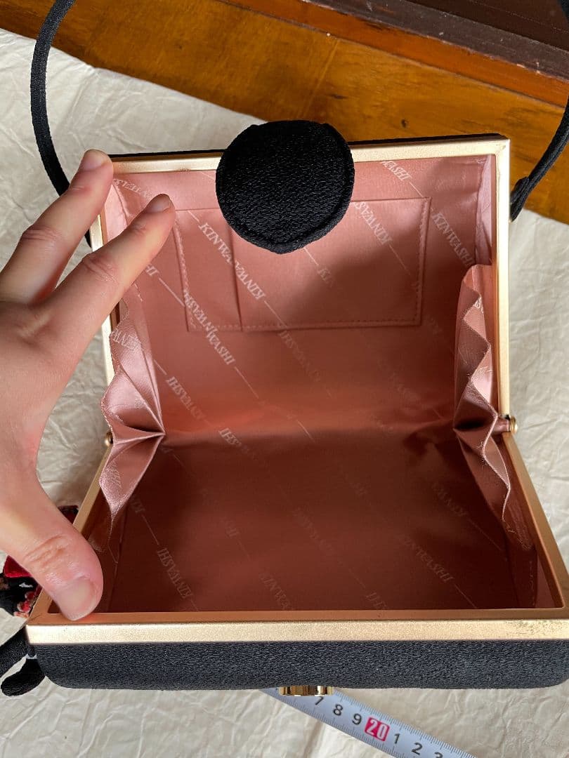 金鷲本皮草履と共バッグ