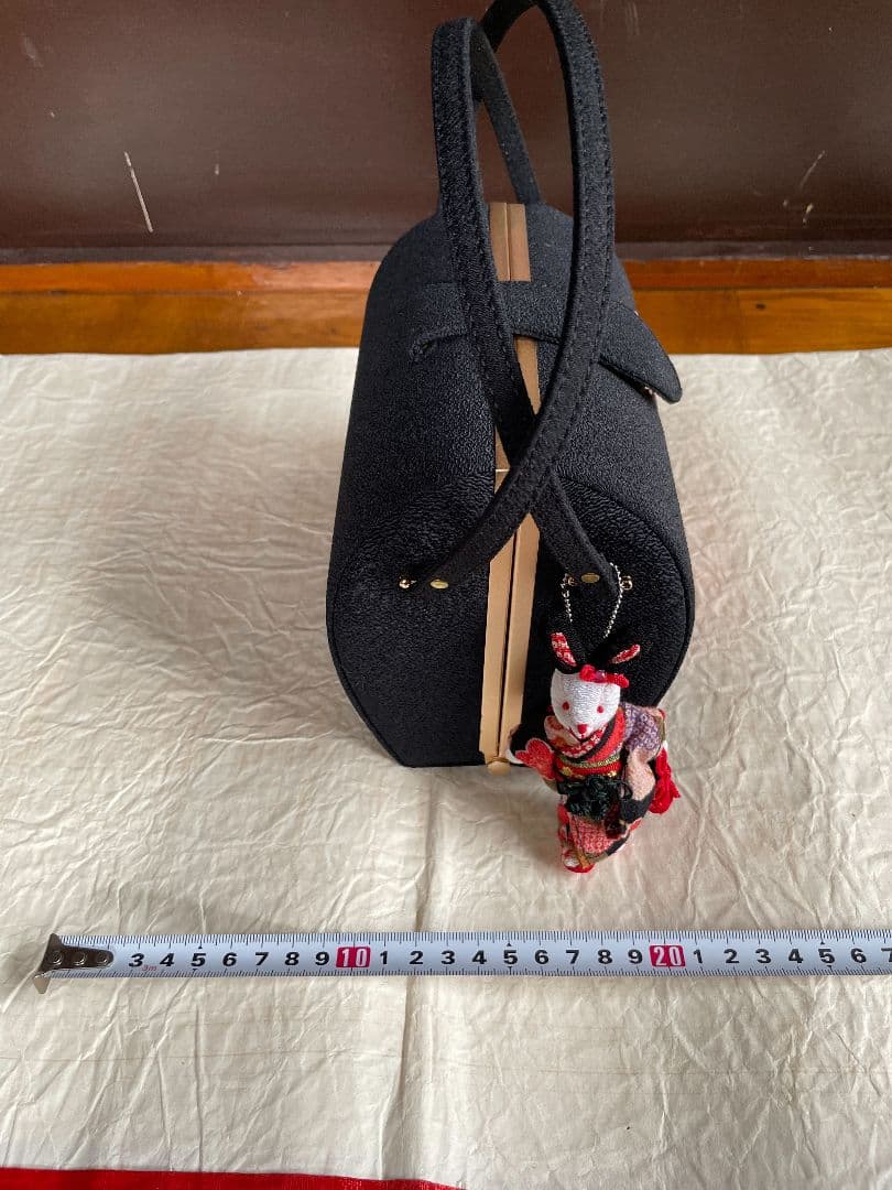 金鷲本皮草履と共バッグ