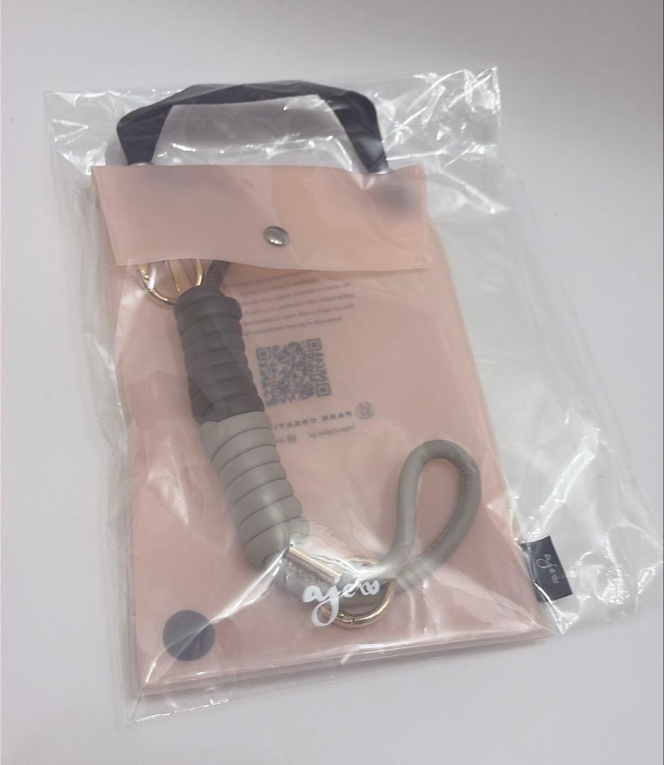 ajew エジュー Coilstrap コイルストラップ ストラップ グレージュ