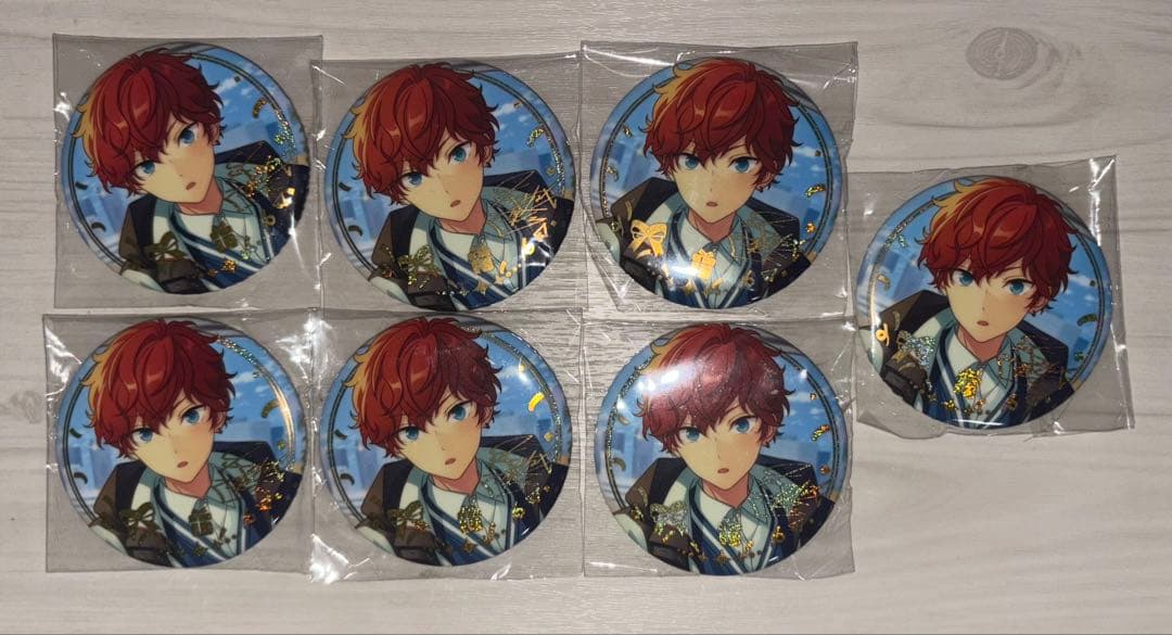 天城一彩 缶バッジ 招募缶 缶バッジ あんさんぶるスターズ 開花後24＋開花前7