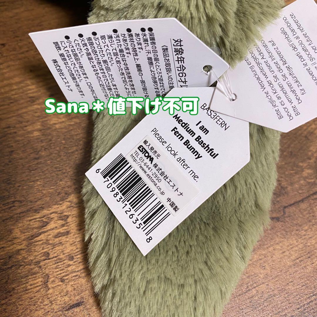 廃盤　新品　 Bashful Fern Bunny Medium