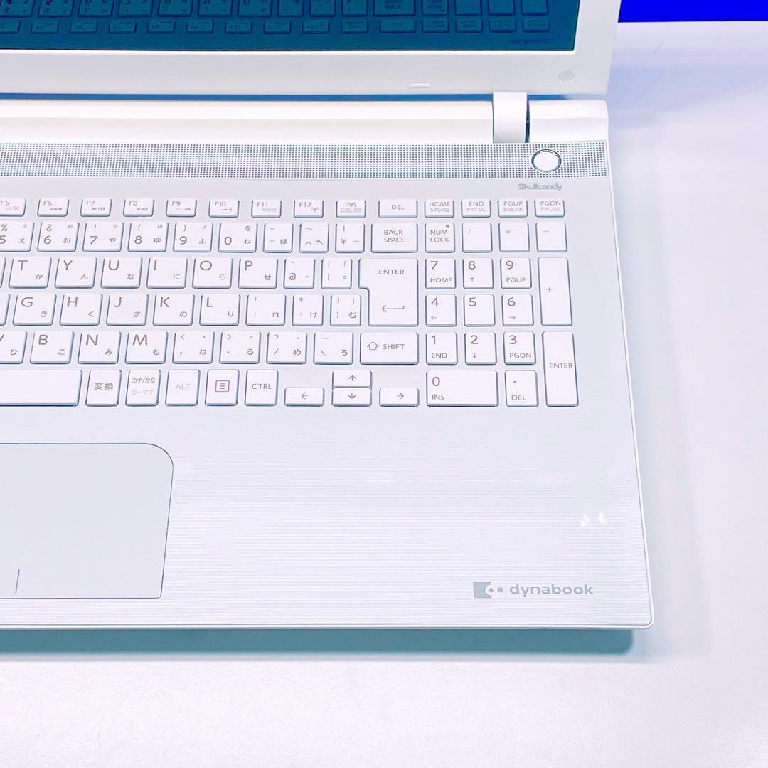 美品✨Corei5✨Windows11✨快速SSD✨東芝白ノートパソコン 薄型