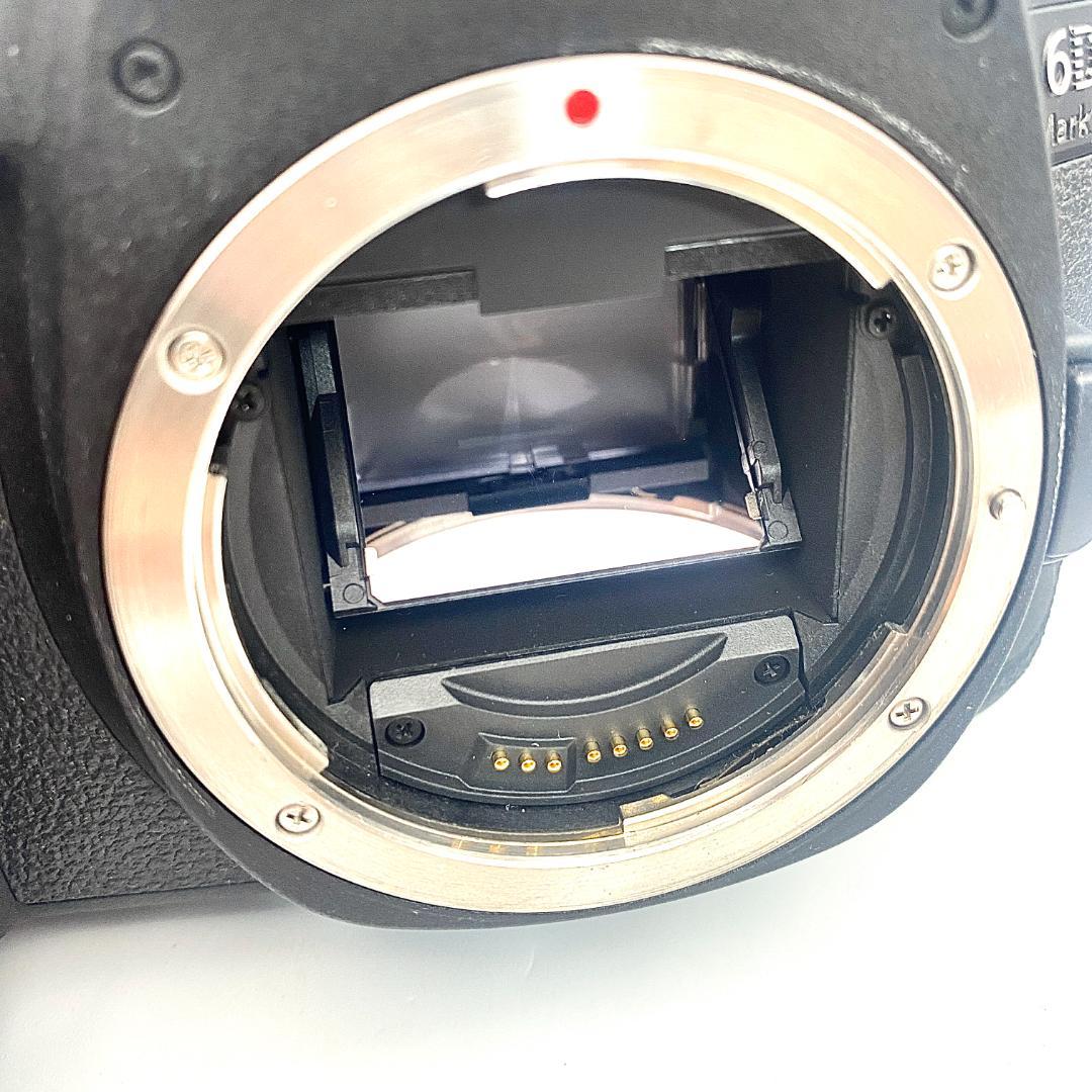 美品 Canon EOS 6D Mark II 本体 充電器 バッテリー セット