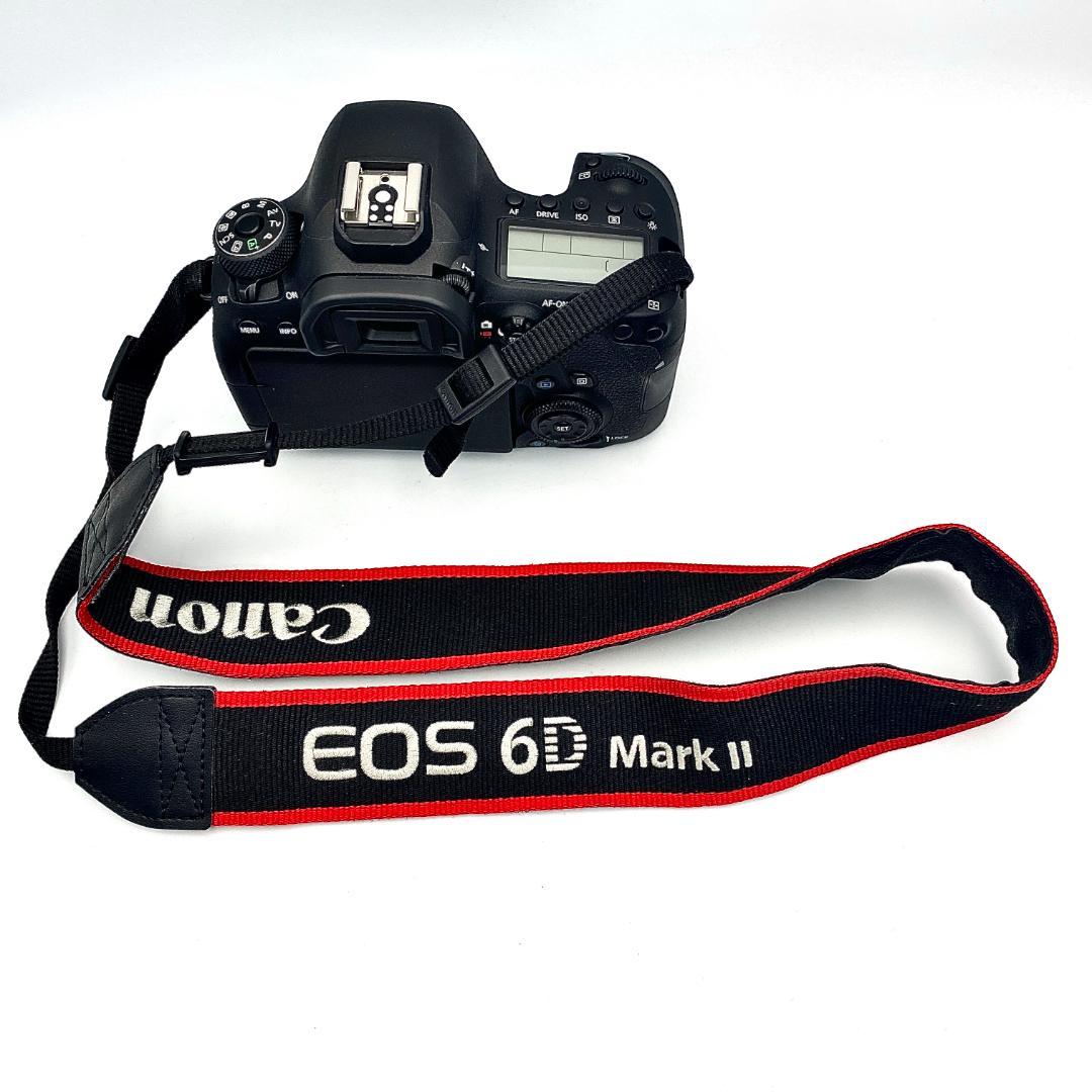 美品 Canon EOS 6D Mark II 本体 充電器 バッテリー セット