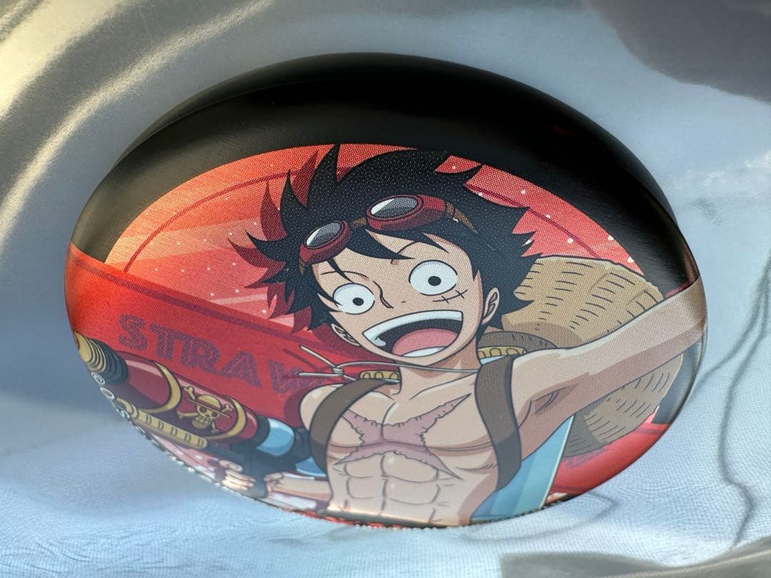 ワンピース　モンキー・D・ルフィ 缶バッジ usj