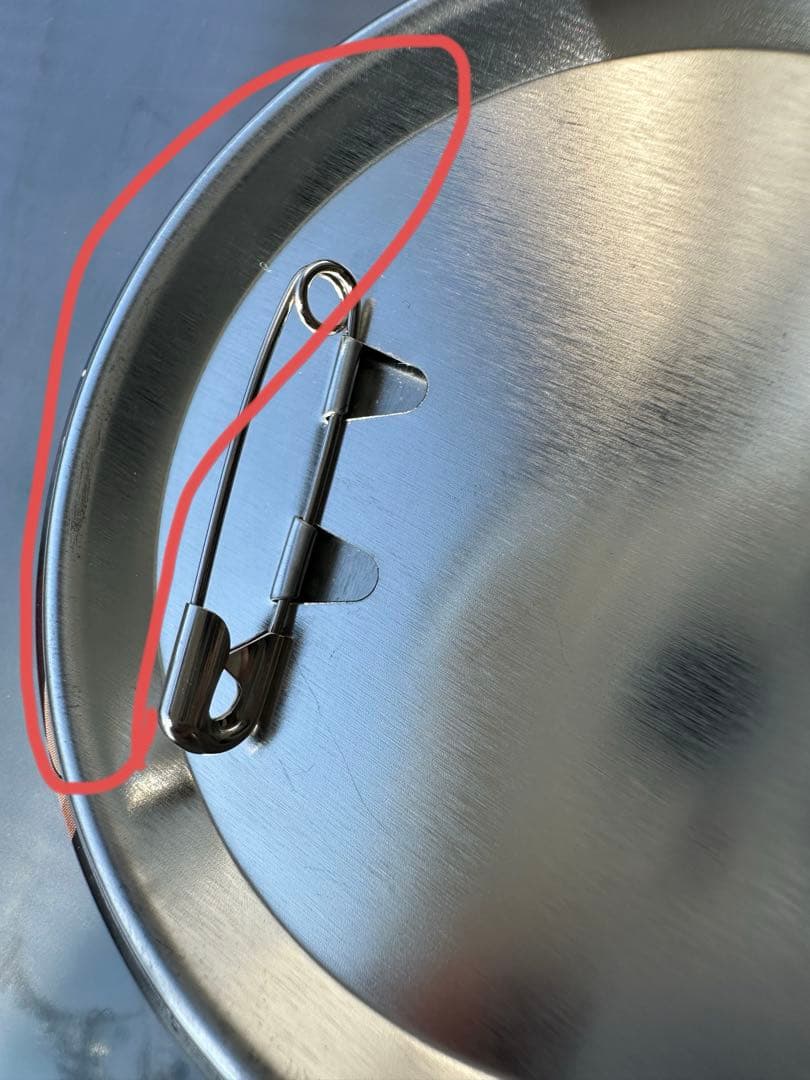 ワンピース　モンキー・D・ルフィ 缶バッジ usj