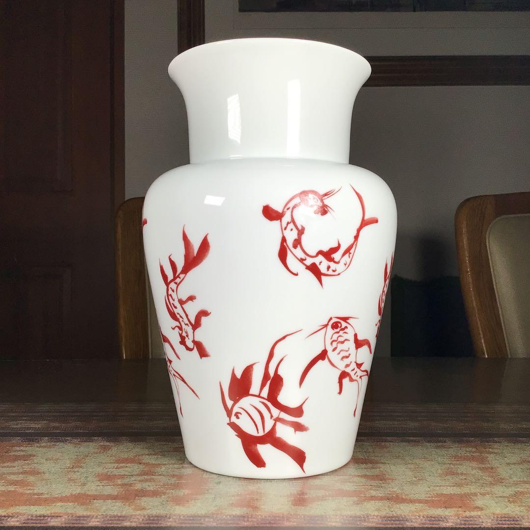 レイノー・リモージュ　×イポリット・ロマン 『マルキーズ』花瓶