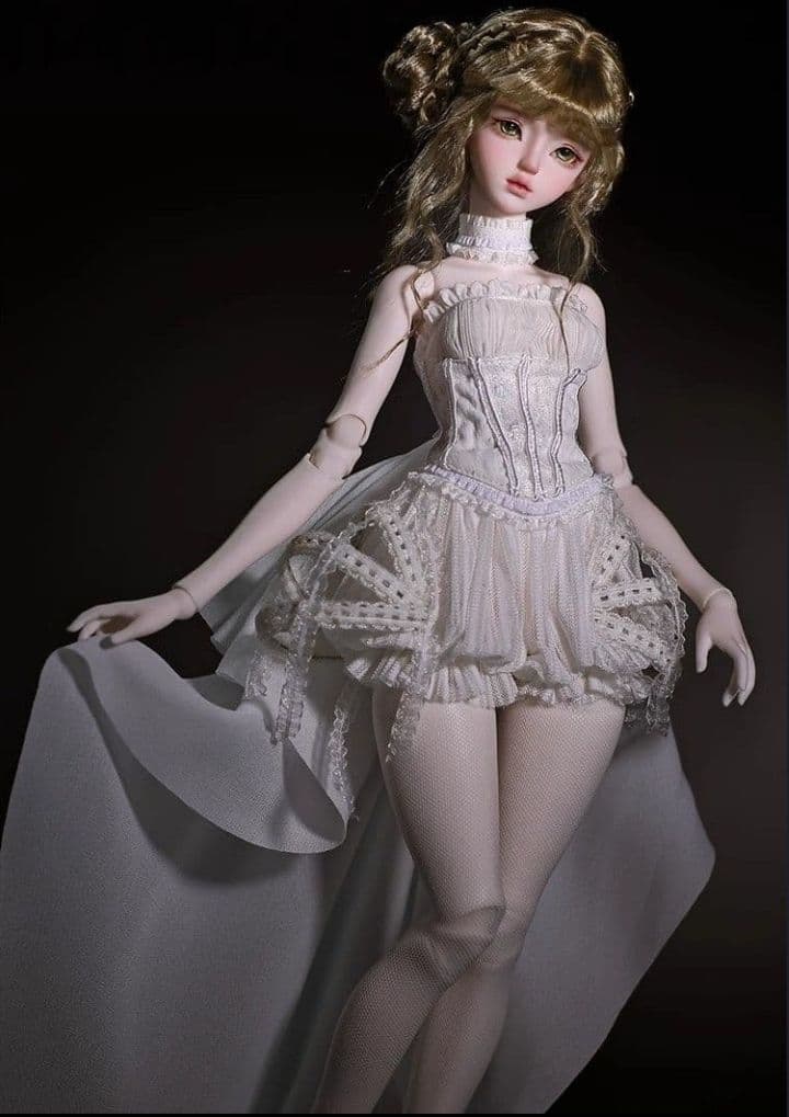 AX109 BJD 1/4 ドール本体 angel 球体関節人形 ハンドメイド