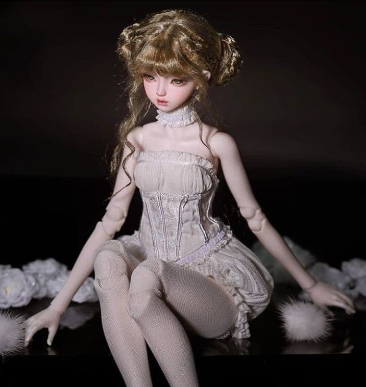 AX109 BJD 1/4 ドール本体 angel 球体関節人形 ハンドメイド