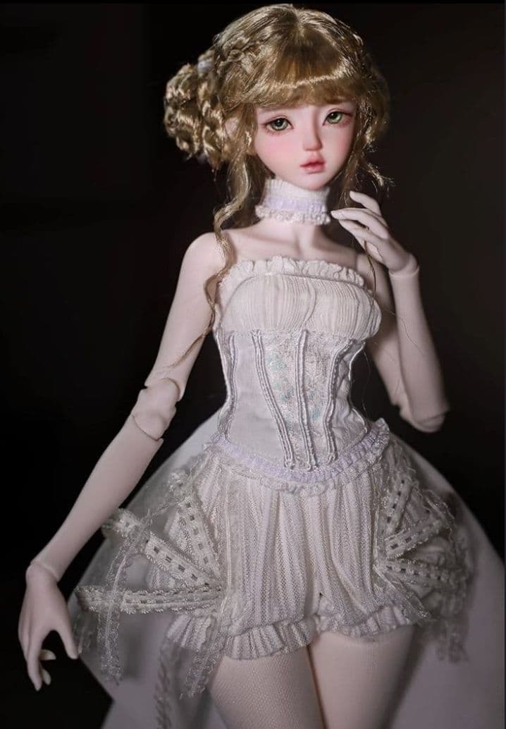 AX109 BJD 1/4 ドール本体 angel 球体関節人形 ハンドメイド