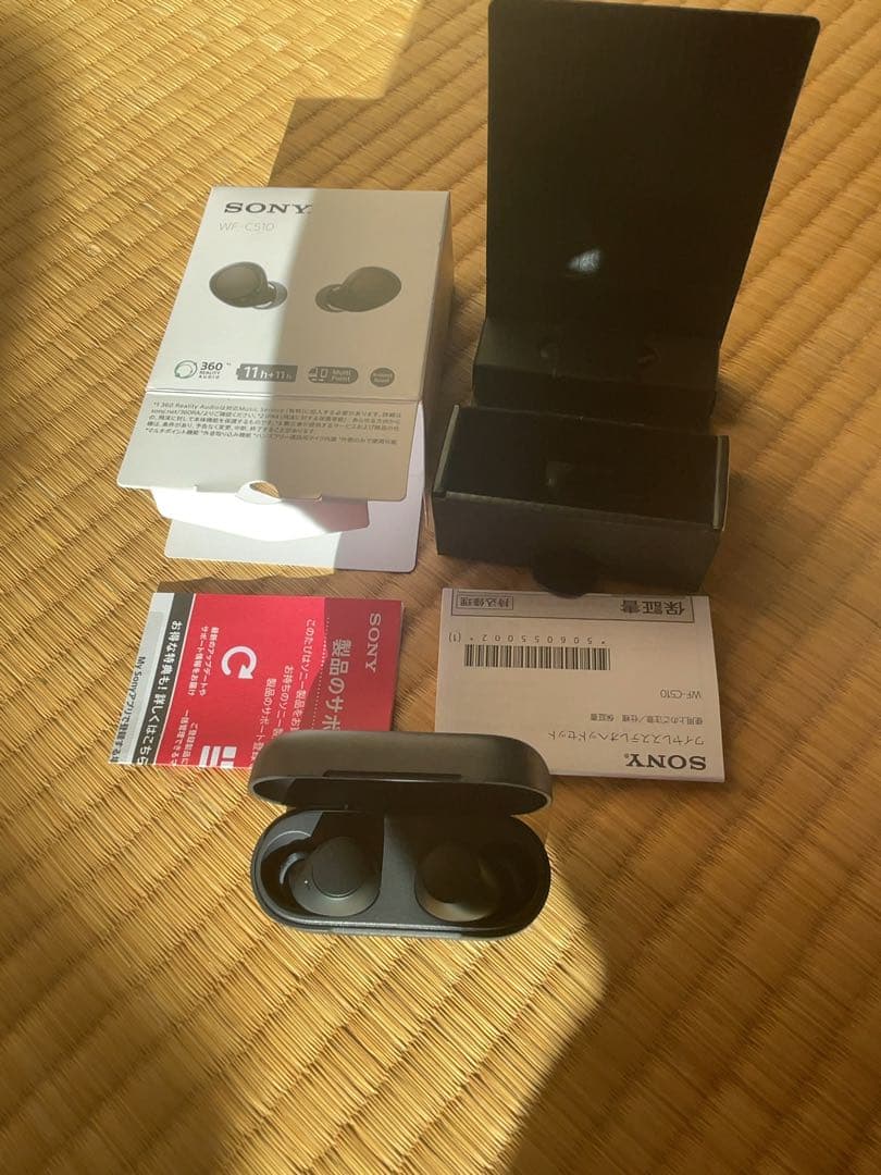 SONY WF-C510 ワイヤレスイヤホン　新品　2025年10月購入