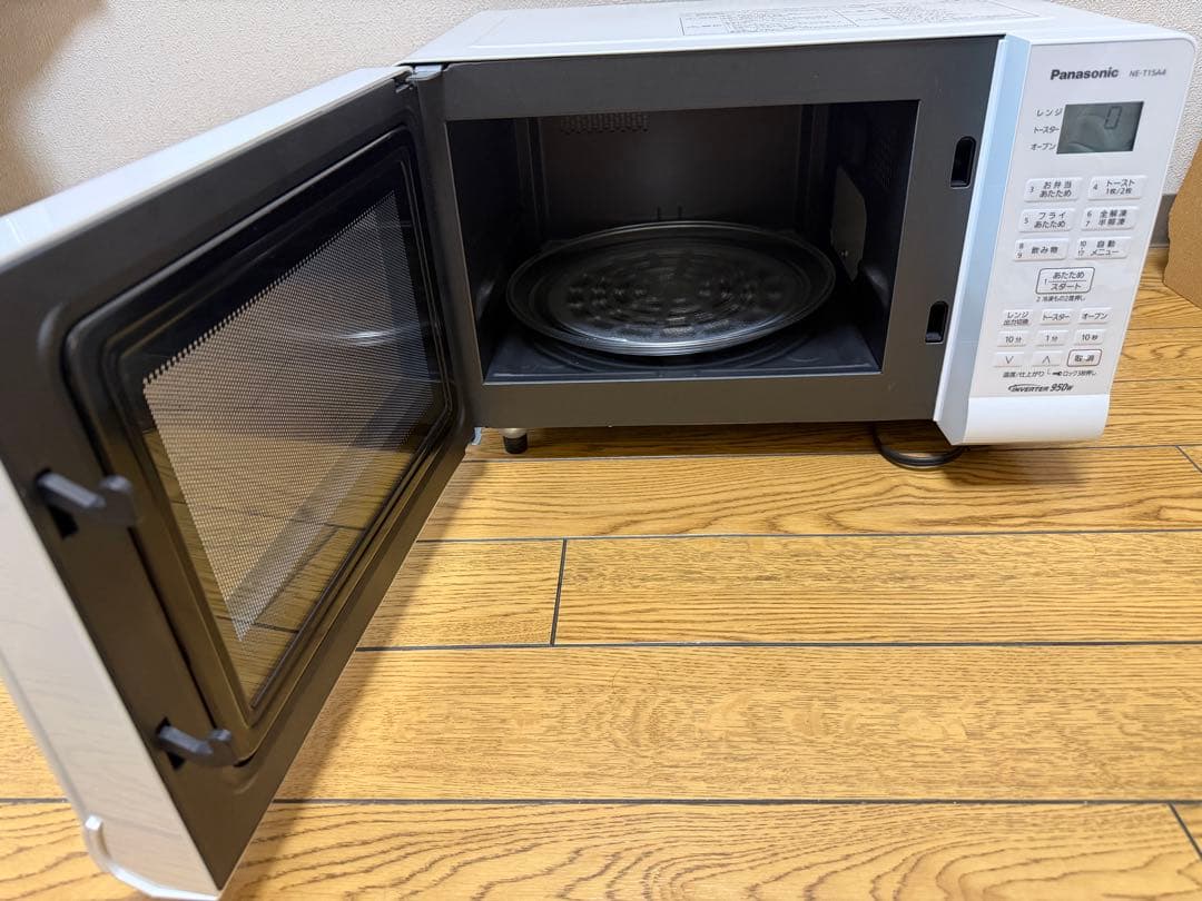 2023年購入 美品 パナソニック オーブンレンジ NE-T15A4 トースト