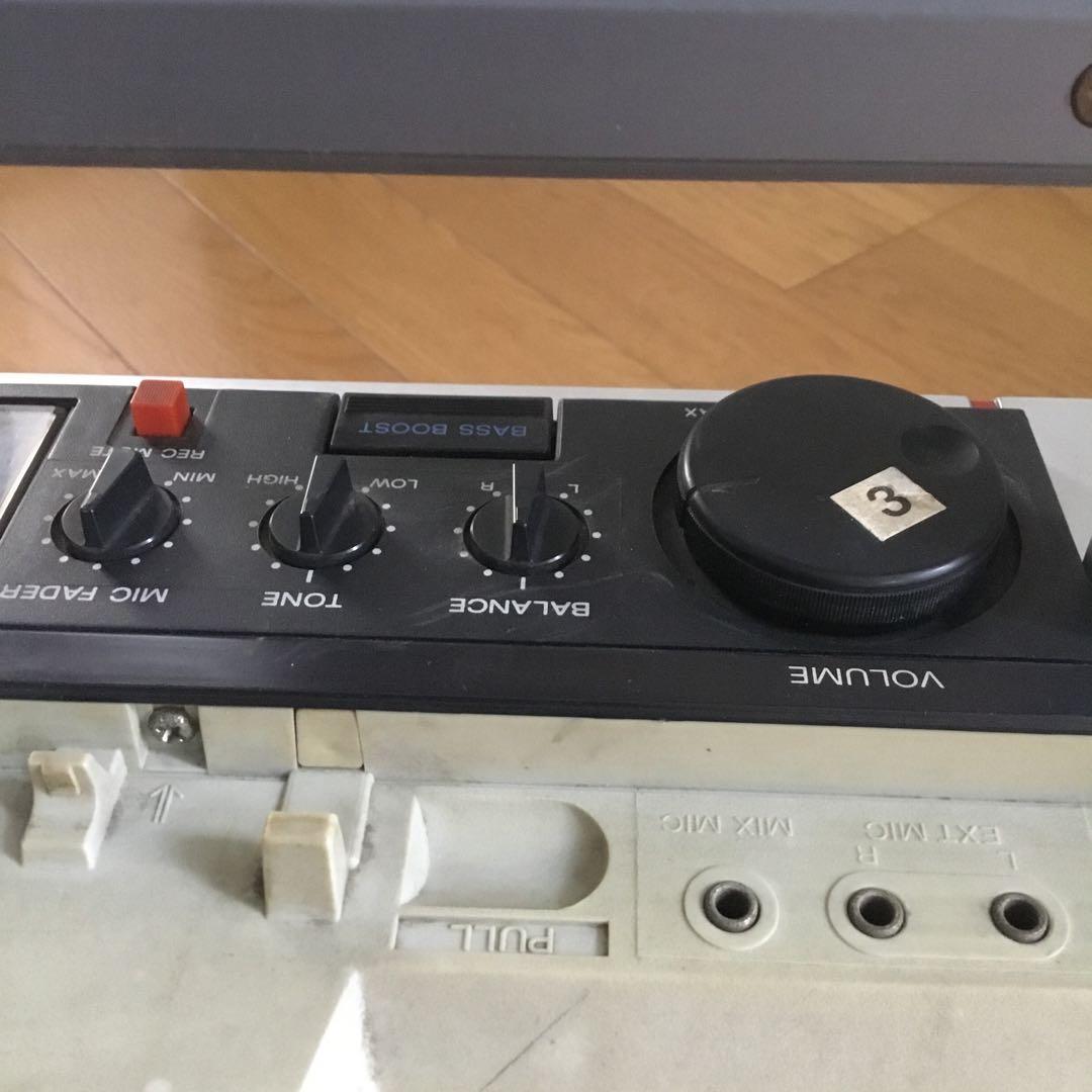 【昭和レトロ】ソニー　ラジカセ　SONY　CFS-450 ジャンク品