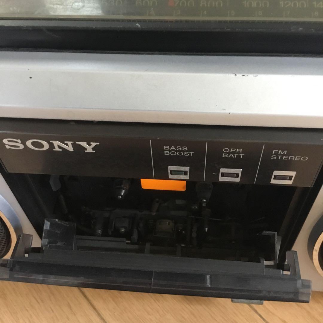 【昭和レトロ】ソニー　ラジカセ　SONY　CFS-450 ジャンク品