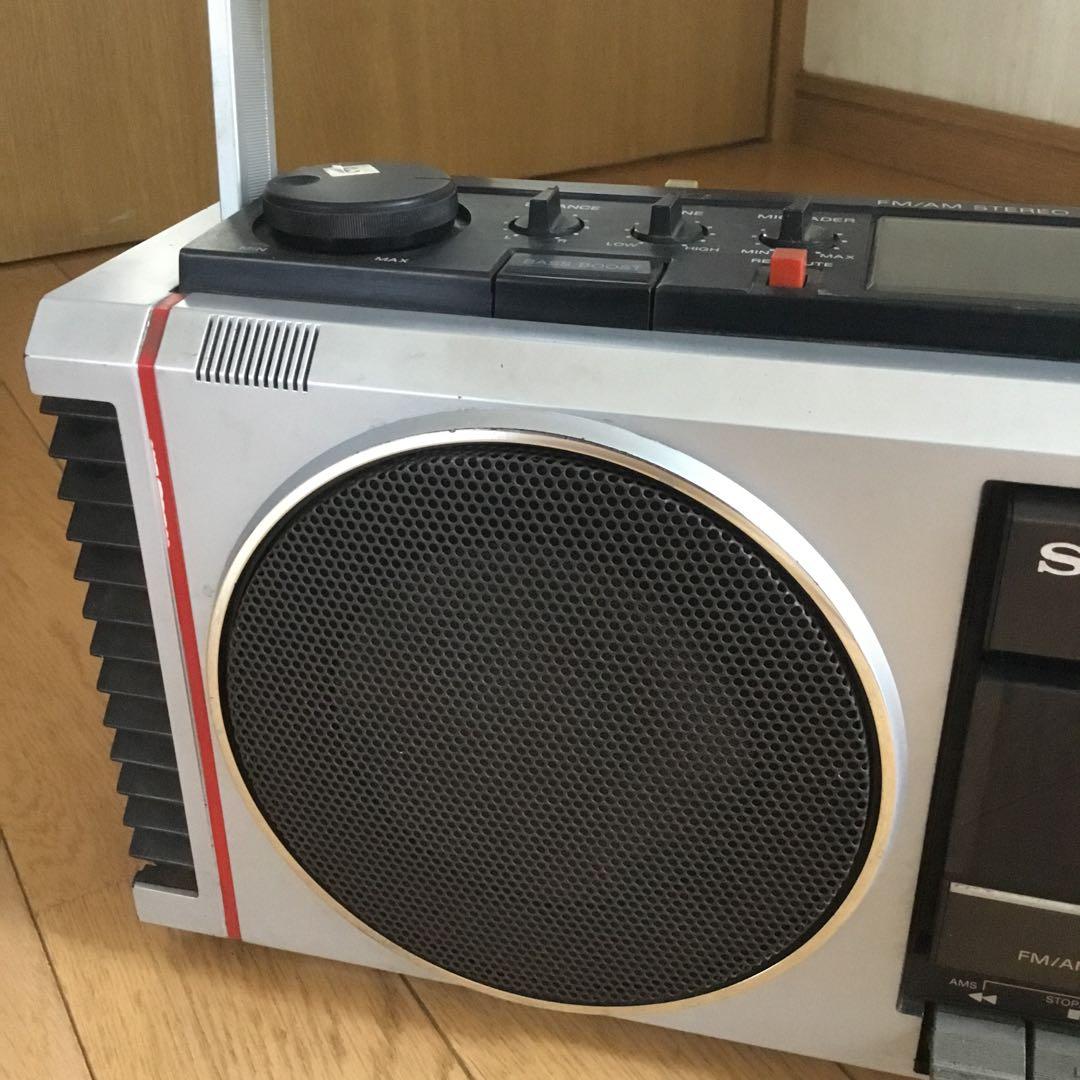【昭和レトロ】ソニー　ラジカセ　SONY　CFS-450 ジャンク品