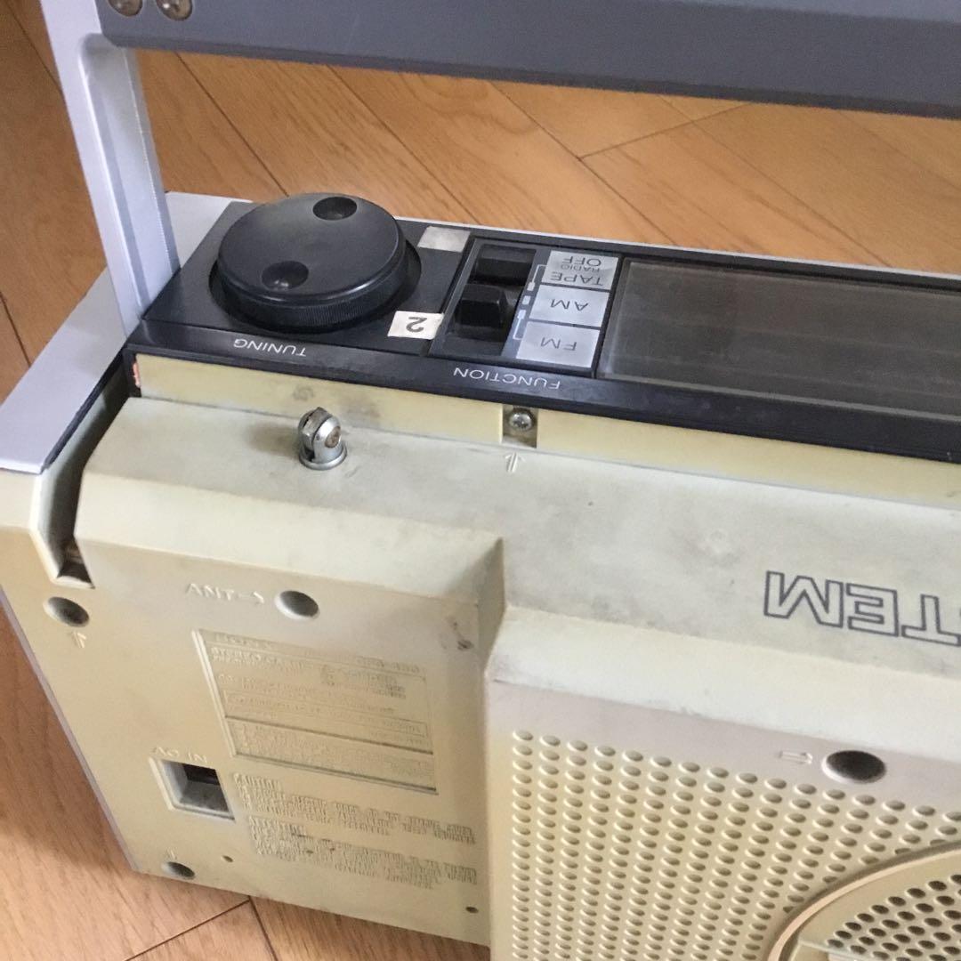 【昭和レトロ】ソニー　ラジカセ　SONY　CFS-450 ジャンク品