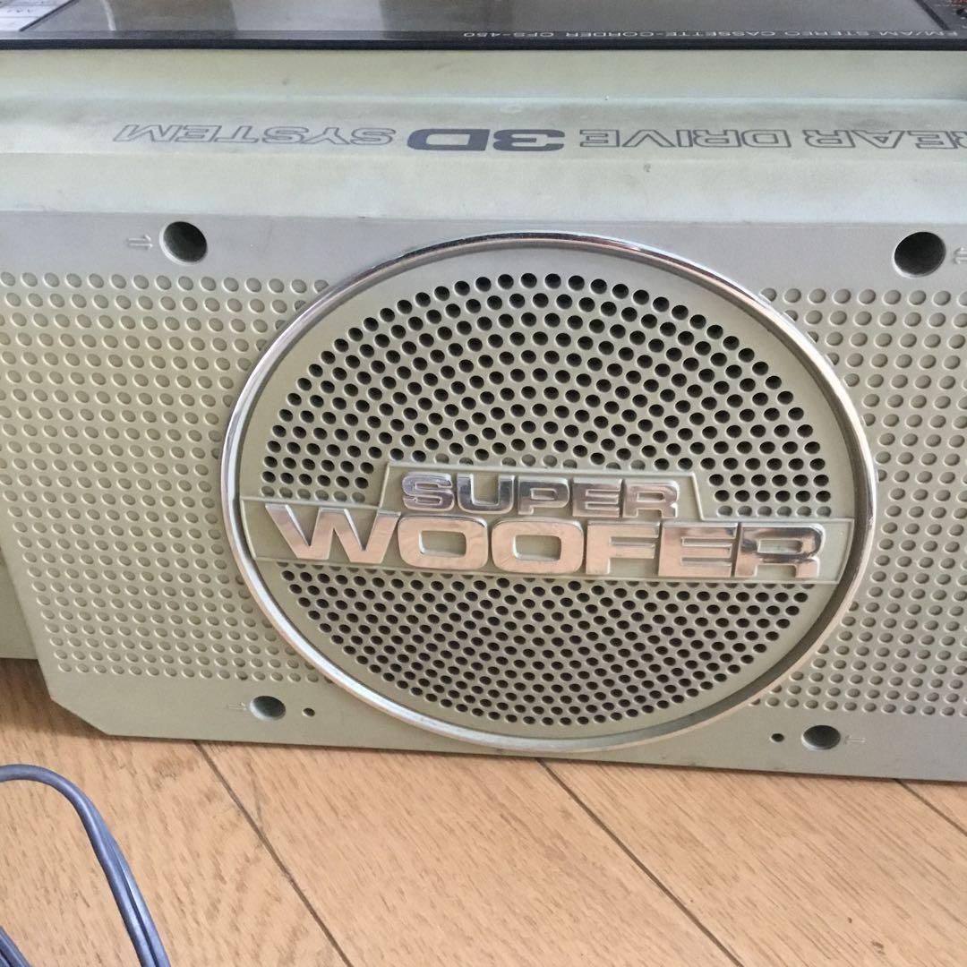 【昭和レトロ】ソニー　ラジカセ　SONY　CFS-450 ジャンク品