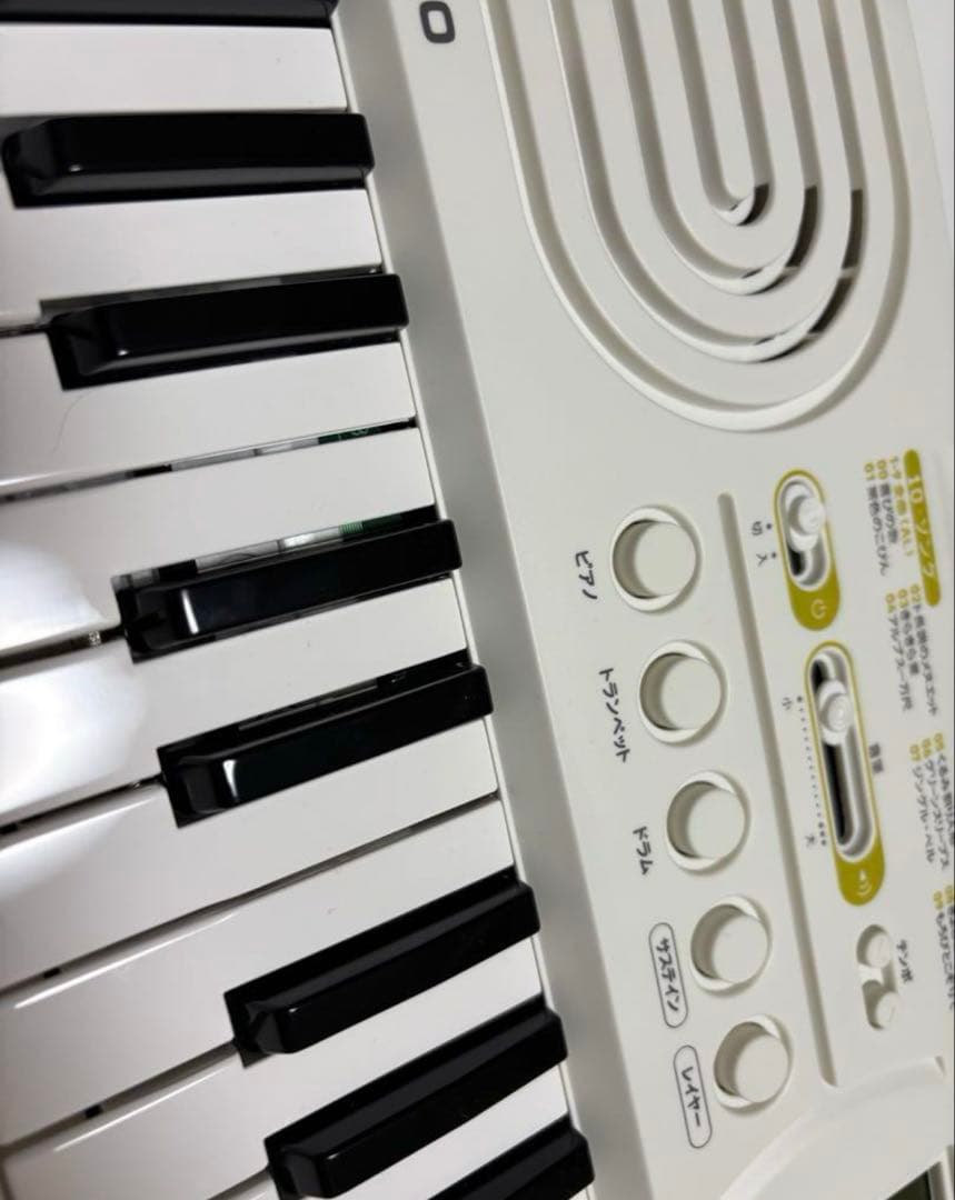 電子キーボード 44鍵 ホワイト CASIOtone