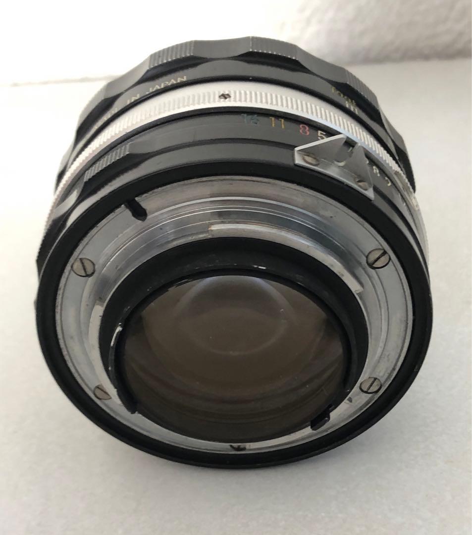 ニコンNikkor-S Auto 50mm F1,4 非Ai old lens