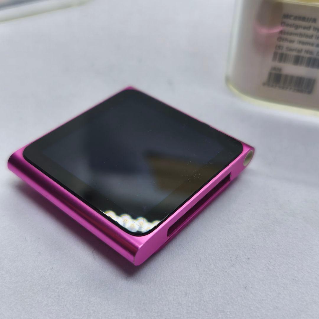 【美品】iPod nano 第6世代 ピンク 16GB Apple