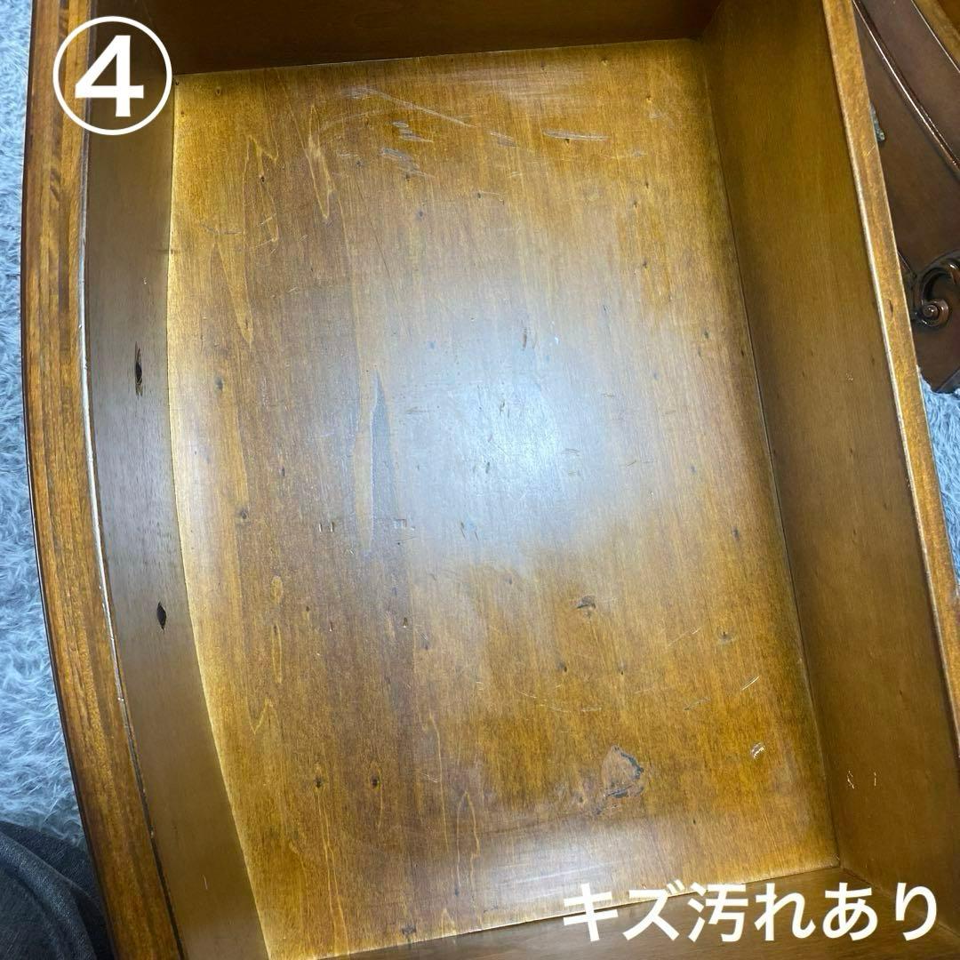 イタリア製　猫脚　5段　チェスト　1点　ハンドメイド　高級家具　ヴィンテージ