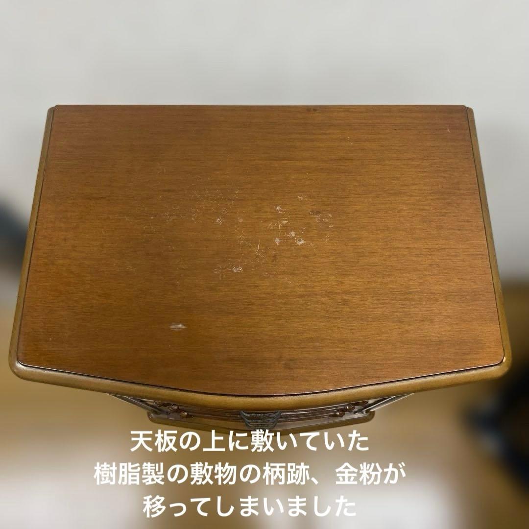 イタリア製　猫脚　5段　チェスト　1点　ハンドメイド　高級家具　ヴィンテージ