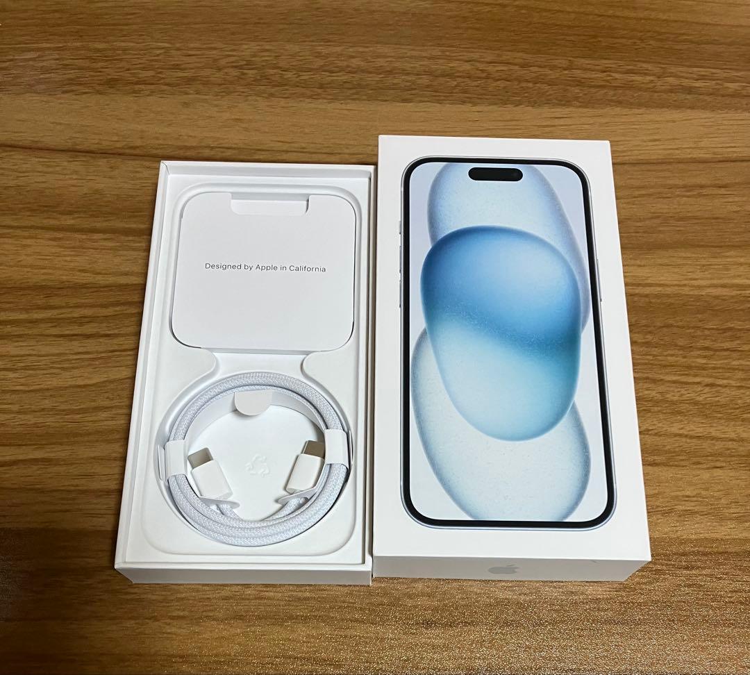 k.sさま専用Apple iPhone15 128GBブルーバッテリー100%