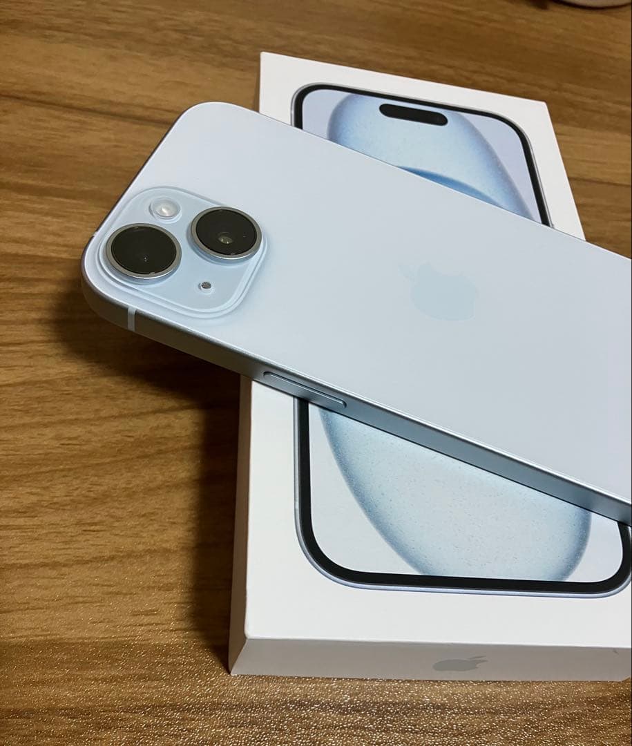 k.sさま専用Apple iPhone15 128GBブルーバッテリー100%